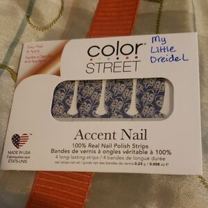Color Street Blue Elegance Nail Accents